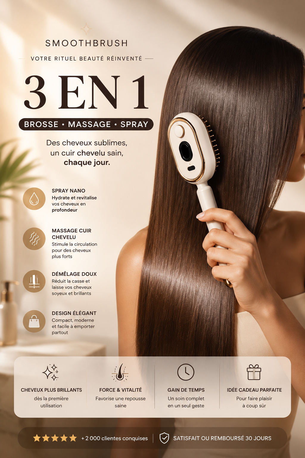 🌟 SmoothBrush™ | Brosse Lissante 3-en-1