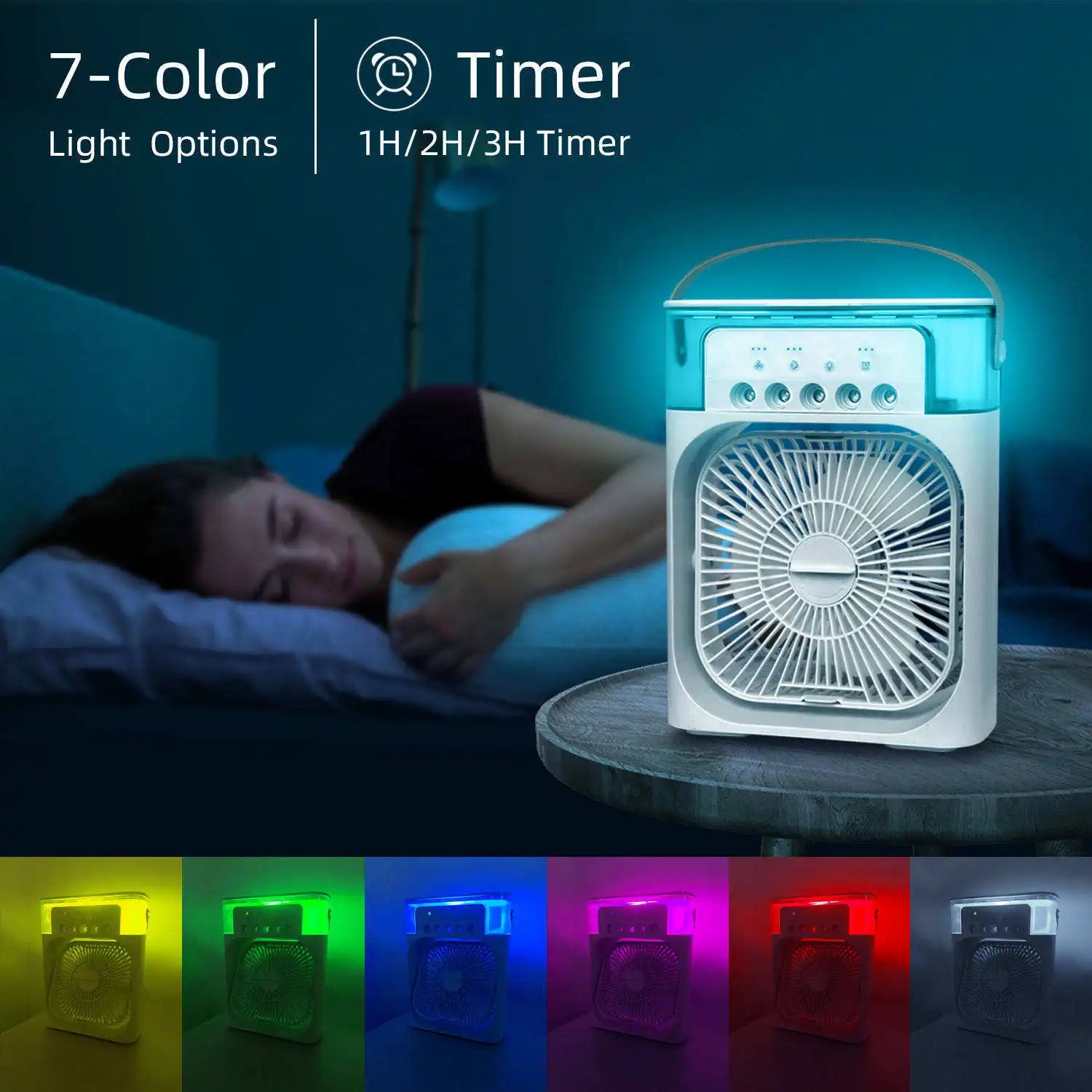 ❄️ ClimaFresh™ – Mini Climatiseur Portable 3-en-1