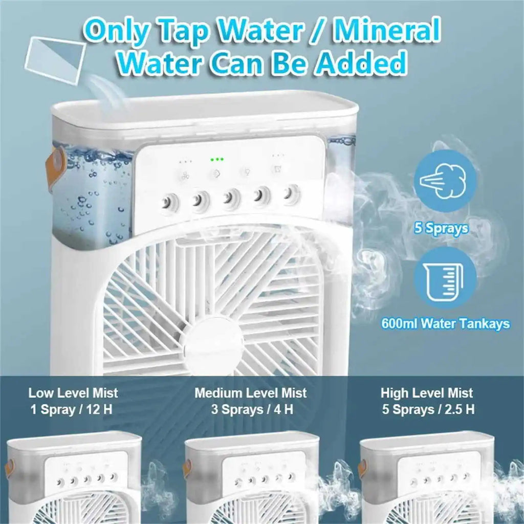 ❄️ ClimaFresh™ – Mini Climatiseur Portable 3-en-1