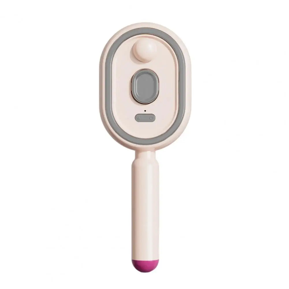 🌟 Brosse Électrique Vaporisante 2-en-1 – Démêlage Facile, Hydratation et Massage du Cuir Chevelu